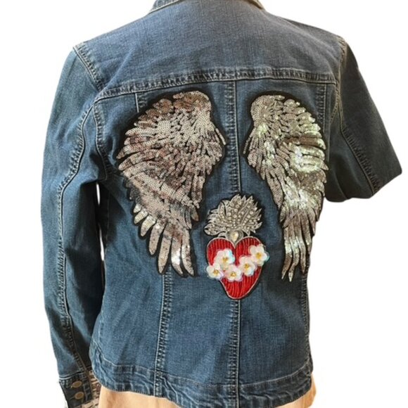 Crow line Love Letter Jacket - Picture 3 of 6